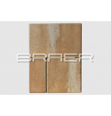 Тротуарная плитка BRAER Мозаика Color Mix Плато 60 мм.