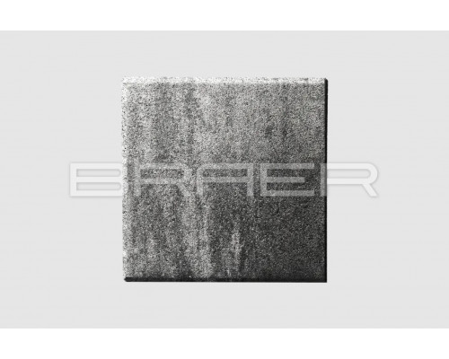 Тротуарная плитка BRAER Сити 300 x 300 мм. Color Mix Ночь 80 мм.