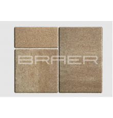 Тротуарная плитка BRAER Старый город Ландхаус Color Mix Миндаль 60 мм.
