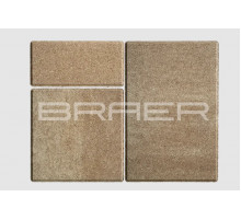 Тротуарная плитка BRAER Старый город Ландхаус Color Mix Миндаль 80 мм.