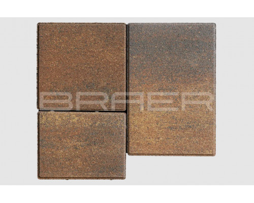 Тротуарная плитка BRAER Старый город Венусбергер Color Mix Мальва 40 мм.