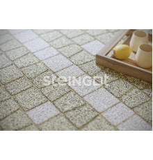 Тротуарная плитка Steingot Granit Premium Классика Арко Loto Bianca 60 мм.