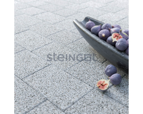 Тротуарная плитка Steingot Granit Premium Новый город Белый Гранит / Bianco Nero 40 мм.