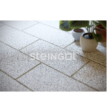 Тротуарная плитка Steingot Granit Premium Плита 600 х 300 х 80 мм. Bianco Nero