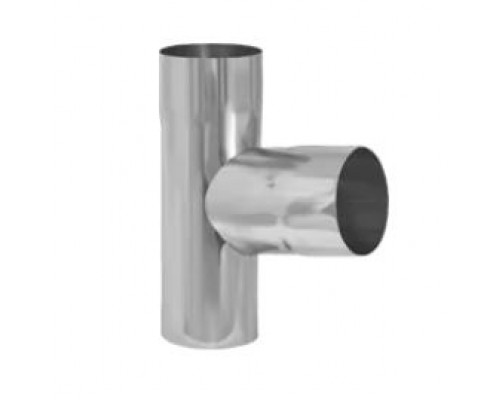 Тройник трубы AQUASYSTEM Система 90/125 Zn-Ti