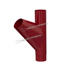 Тройник трубы Металл Профиль Foramina PUR D100 RAL 3005 Красное вино