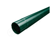 Труба круглая соединительная Stynergy 125/90 мм. 1000 мм. RAL 6005 Зеленый мох