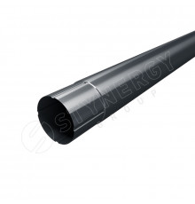 Труба круглая соединительная Stynergy 125/90 мм. 1000 мм. RAL 7024 Серый графит
