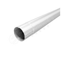Труба круглая Stynergy 125/90 мм. 3000 мм. RAL 9003 Сигнальный белый