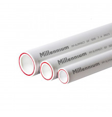 Труба полипропиленовая армированная стекловолокном PN25 Millennium 32x5,4