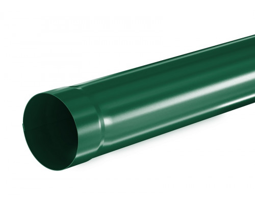 Труба водосточная Aquasystem "Премиум" Pural 90/125 RAL 6005 Зеленный мох 1 м.