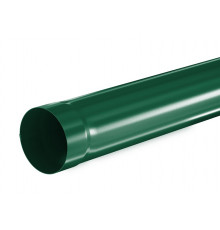 Труба водосточная Aquasystem "Премиум" Pural 90/125 RAL 6005 Зеленный мох 3 м.