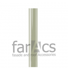 Труба водосточная L=1м FarAcs PREMIUM ПВХ 152/100 Белый
