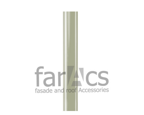 Труба водосточная L=1м FarAcs PREMIUM ПВХ 152/100 Белый