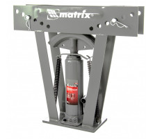 Трубогиб гидравлический, 1/2-2", 12 т, в комплекте с башмаками Matrix