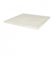 Угловая клинкерная ступень простая Paradyz Scandiano Beige 300 x 300 x 11 мм.
