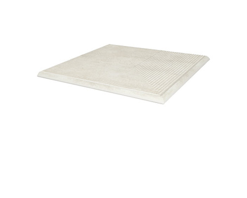 Угловая клинкерная ступень простая Paradyz Scandiano Beige 300 x 300 x 11 мм.