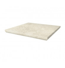 Угловая клинкерная ступень с капиносом Paradyz Scandiano Beige 330 x 330 x 11 мм.