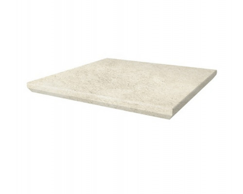 Угловая клинкерная ступень с капиносом Paradyz Scandiano Beige 330 x 330 x 11 мм.