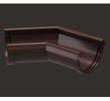 Угловой элемент 135˚ Docke LUX ПВХ 141/100 Шоколад