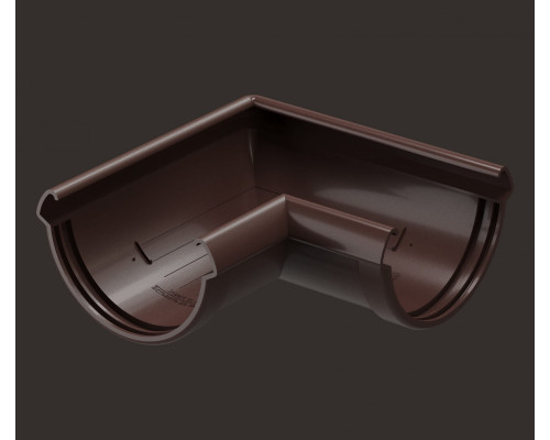 Угловой элемент 90° Docke LUX ПВХ 141/100 Шоколад