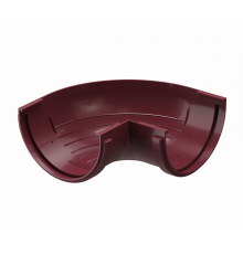 Угловой элемент внешний 90˚ Docke STANDARD 120/80 Красный