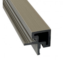 Угол для реечной панели EasyDecking Ко-Экструзия 50 х 50 х 4010 мм. Дрифтвуд