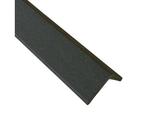 Угол EasyDecking Вуд-Икс Шлифованный 53 х 53 х 3010 мм. Черное дерево