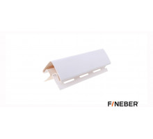 Угол наружный 50 мм. FineBer Classic Color Белый 3000 мм