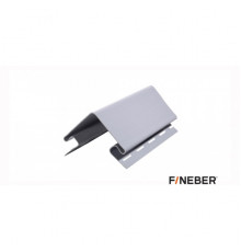 Угол наружный 80 мм. FineBer Classic Color Серо-голубой 3000 мм