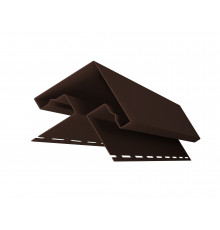 Угол прямой Grand Line Decor Premium Acryl Темный дуб 3000 мм.