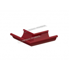 Угол желоба наружный Металл Профиль Foramina PUR D150 RAL 3005 Красное вино