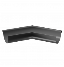 Угол желоба внешний 135⁰ Docke STAL PREMIUM 125/90 Графит RAL 7024