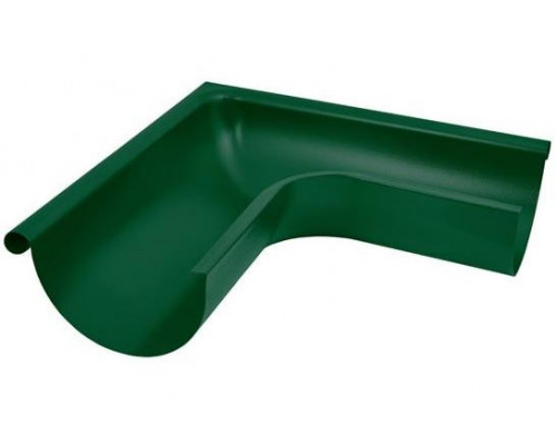 Угол желоба внешний 90 градусов AQUASYSTEM Система 90/125 RAL 6005