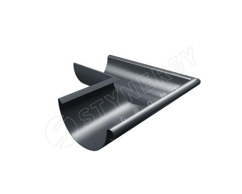 Угол желоба внешний 90° Stynergy 125/90 мм. RAL 7024 Серый графит