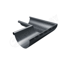 Угол желоба внутренний 90° Stynergy 125/90 мм. RAL 7024 Серый графит