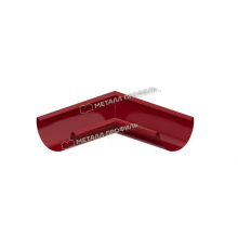 Угол желоба внутренний Металл Профиль Foramina PUR D150 RAL 3005 Красное вино