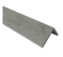 Уголок EasyDecking Вуд-Икс 50 х 80 х 3010 мм. Серый Микс