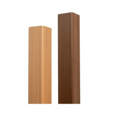 Уголок торцевой Ecodecking Скай Co-extrusion 45 х 45 х 3000 мм. Бук