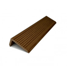 Уголок торцевой из ДПК Ecodecking Техно 70 х 35 x 3000 мм. Бронза