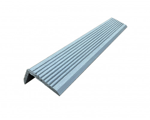 Уголок торцевой из ДПК Ecodecking Техно 70 х 35 x 3000 мм. Серый