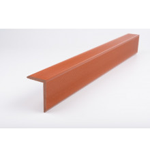Уголок торцевой из ДПК Ecodecking Титан 60 х 40 х 3000 мм. Терракот