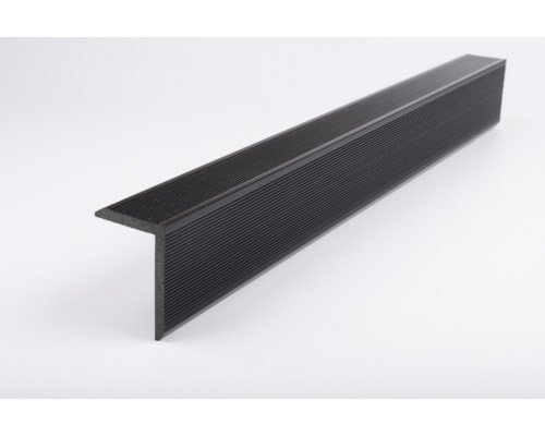 Уголок торцевой из ДПК Ecodecking Титан 60 х 40 х 3000 мм. Венге