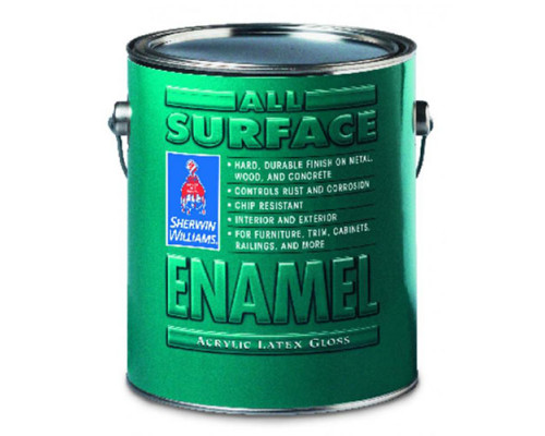 Универсальная антикорозийная эмаль на алкидно основе Шервин Уильямс / Sherwin Williams All Surface Enamel Alkyd Satin матовая 0,950л.