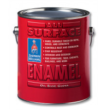 Универсальная антикоррозийная эмаль Шервин Уильямс / Sherwin-Williams  All Surface Enamel Alkyd Gloss матовая 0,950л.