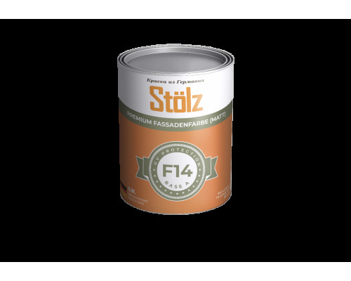 Универсальная краска для фасадов Stölz  F14 Base A 0.9L