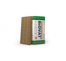 Утеплитель базальтовый BIOVAT Вент 1000 х 600 х 50 мм. 75 кг/м3 (3,6м2 / 0,18м3) 6 плит