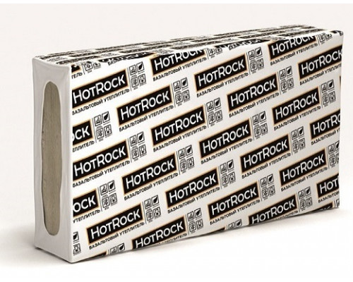 Утеплитель базальтовый HotRock Руф С 1200 х 600 х 50 мм. 150 кг/м3 (2,88 м2 / 0,144 м3) 4 плит
