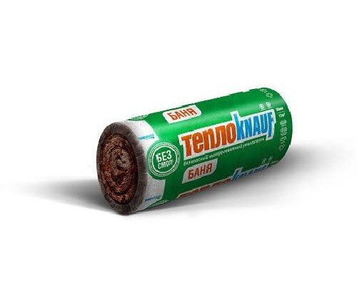 Утеплитель с фольгой TR 040 ТеплоKNAUF Баня 1200 х 12500 х 50 мм. 15м2 / 0,75м3