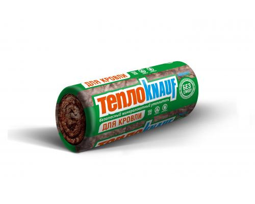 Утеплитель ТеплоКнауф для Кровли TR 037 Aquastatik рулон 5500 х 1220 х 150 мм. 6,710м2 / 1,007м3